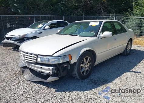2002 Cadillac Seville Sts from USA, damaged, VIN 1G6KY549X2U154057